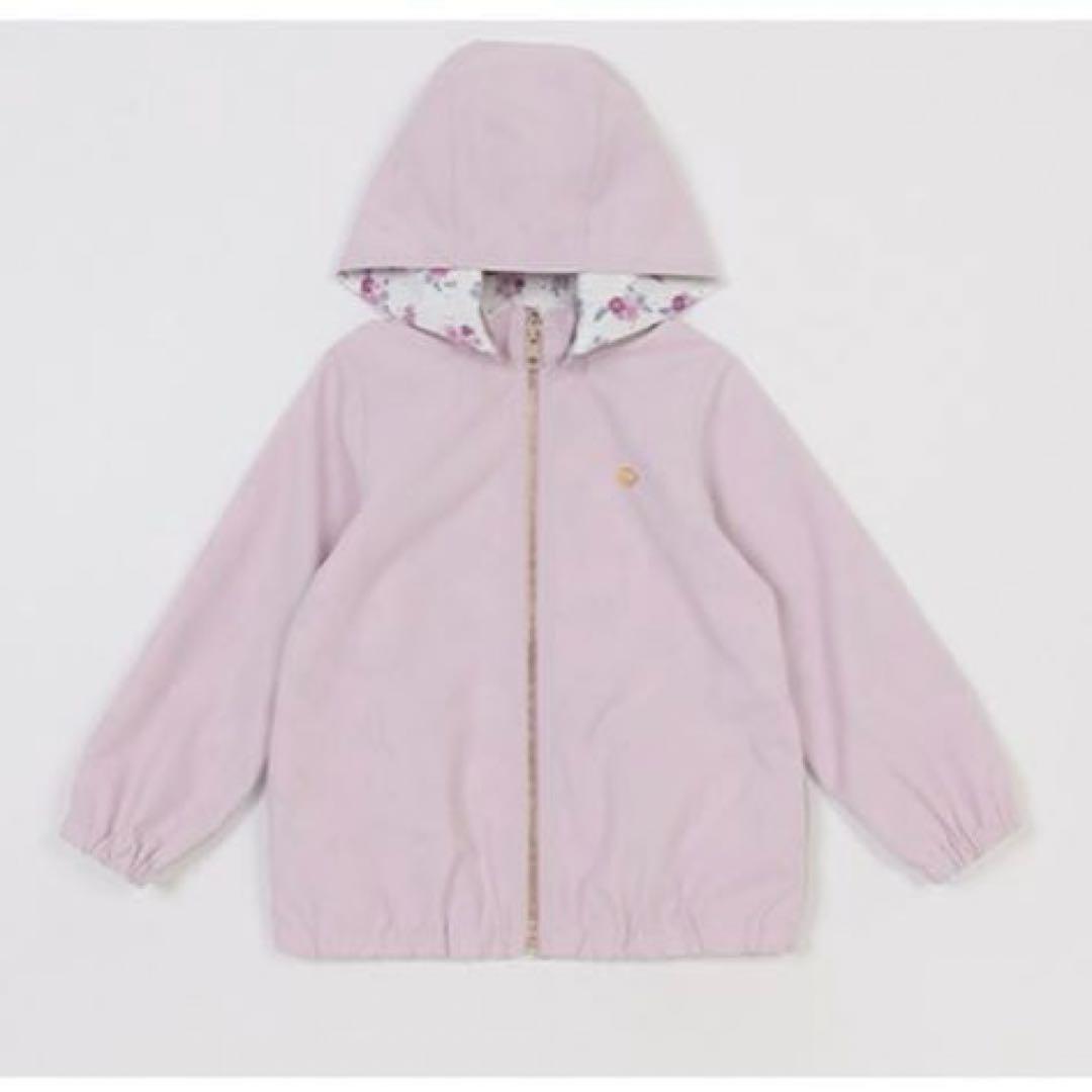 ケイトスペード 110 新品 フローラルリバーシブル ウィンドブレーカー