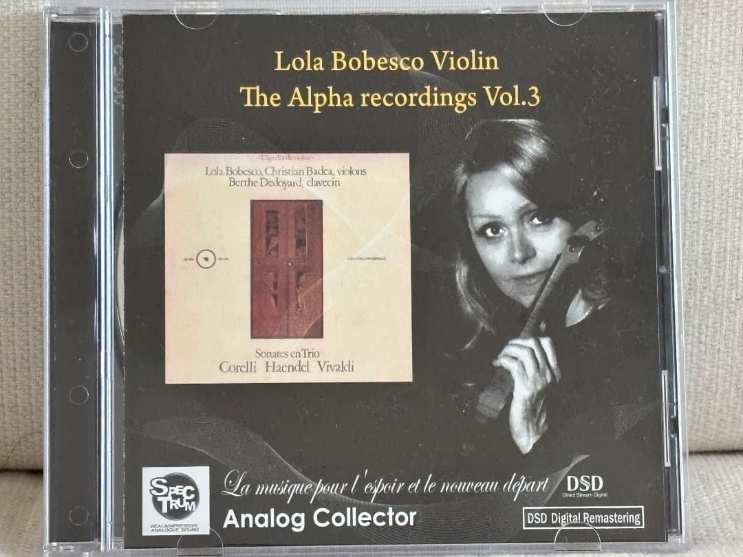 ローラ・ボベスコ Alphaレコーディング集の第3弾 - メルカリ