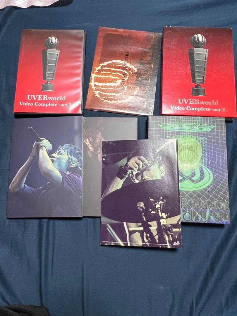 UVERworld CD シングルセット初回生産限定盤外袋付き