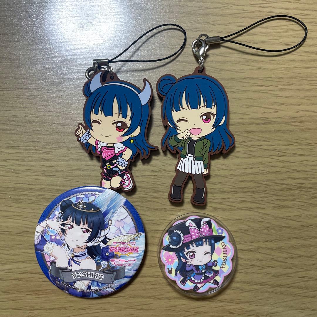 津島善子 缶バッジ ラバーキーホルダー まとめ売り ラブライブ