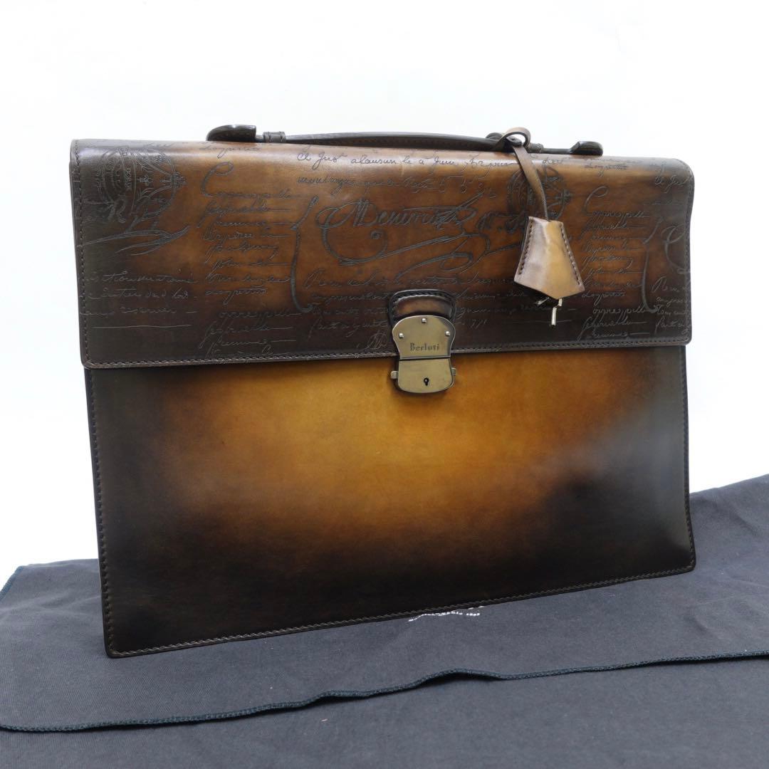 【みっちゃん様】ベルルッティ ESUO ブリーフケース　初期型　エクリトワール みっちゃん様】ベルルッティ ESUO ブリーフケース 初期型 エクリ