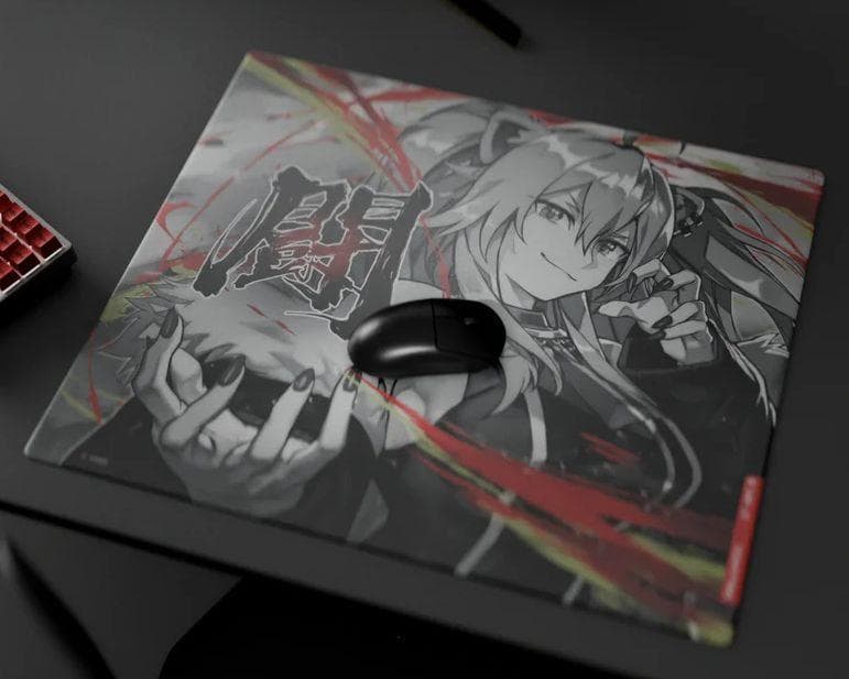 ガラスマウスパッド WALLHACK SP-005 獅白ぼたん - メルカリ