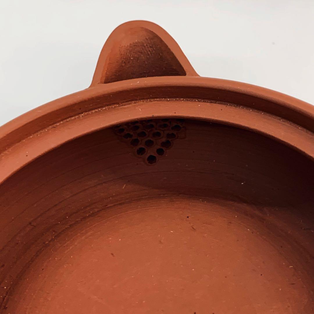 茶注22 朱泥】達磨絵ホウヒン 三代山田常山 共箱 - メルカリ