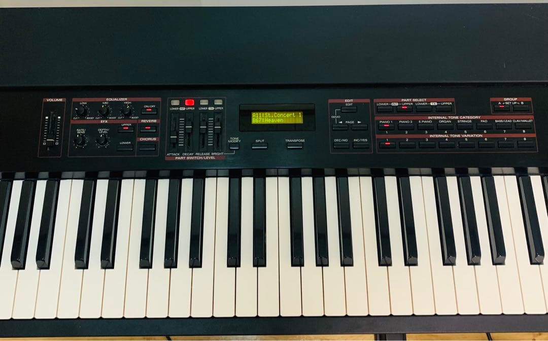 Roland RD-600 88鍵盤 ステージピアノ 電子ピアノ 97年製 - メルカリ