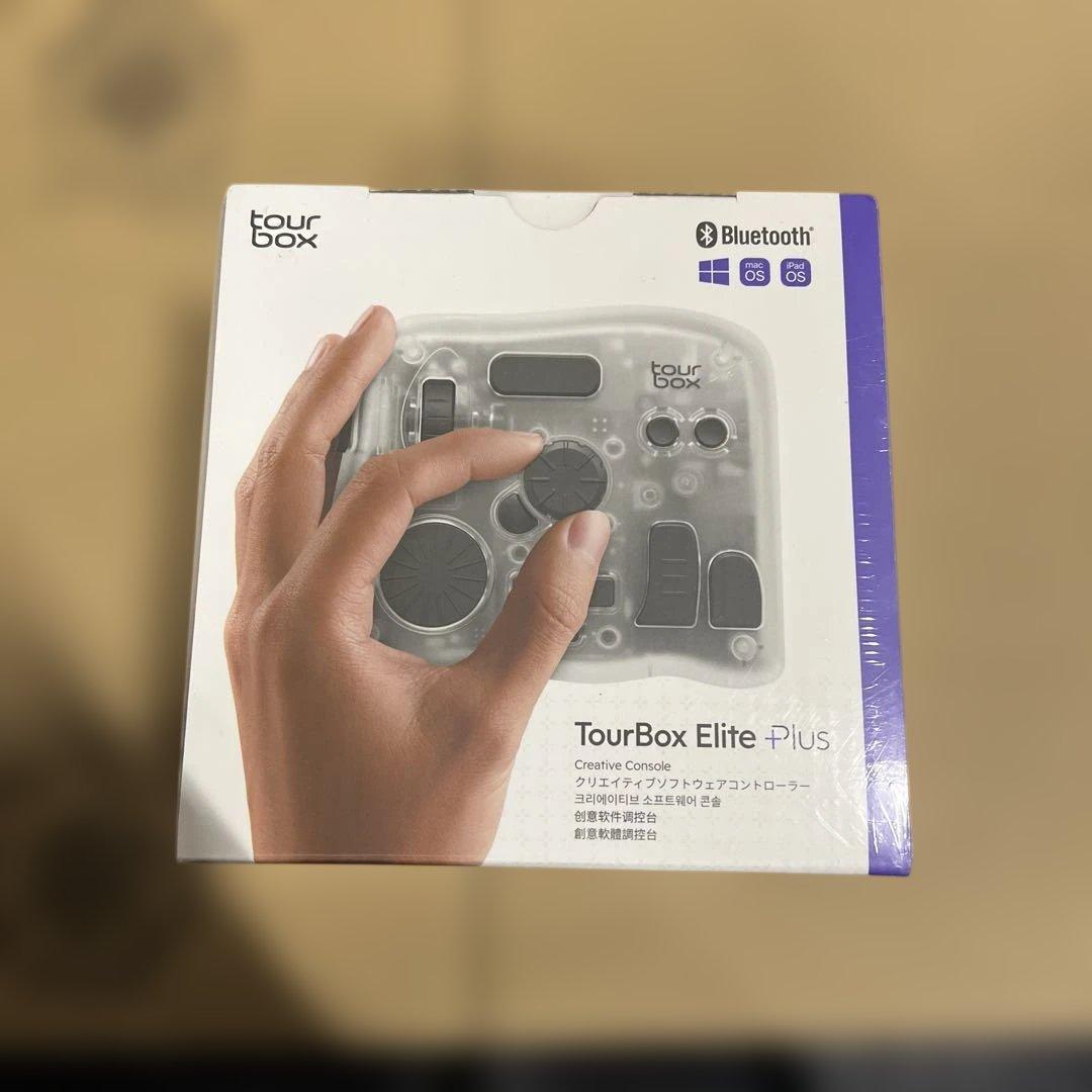 未開封　TourBox Elite Plus 楽天市場】【送料無料】TourBox Elite Plus - iPad対応片手デバイス