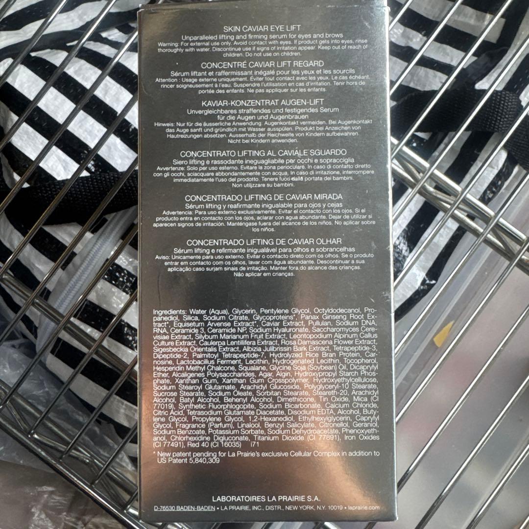 la prairieSCスキンキャビアアイエッセンス EYE LIFT 20mL