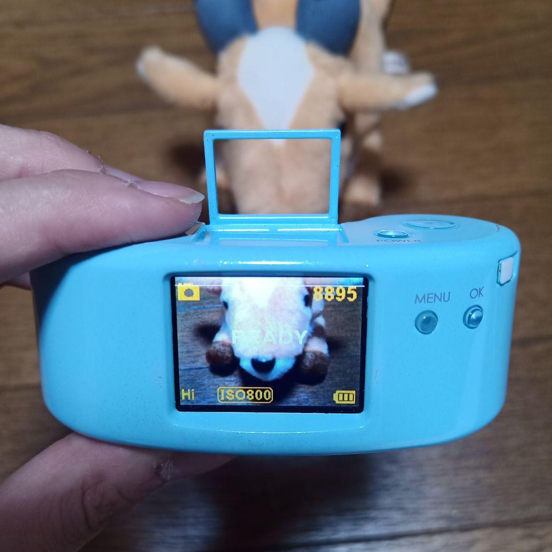 デジタルハリネズミ3.0 水色 トイカメラ デジタルカメラ - メルカリ