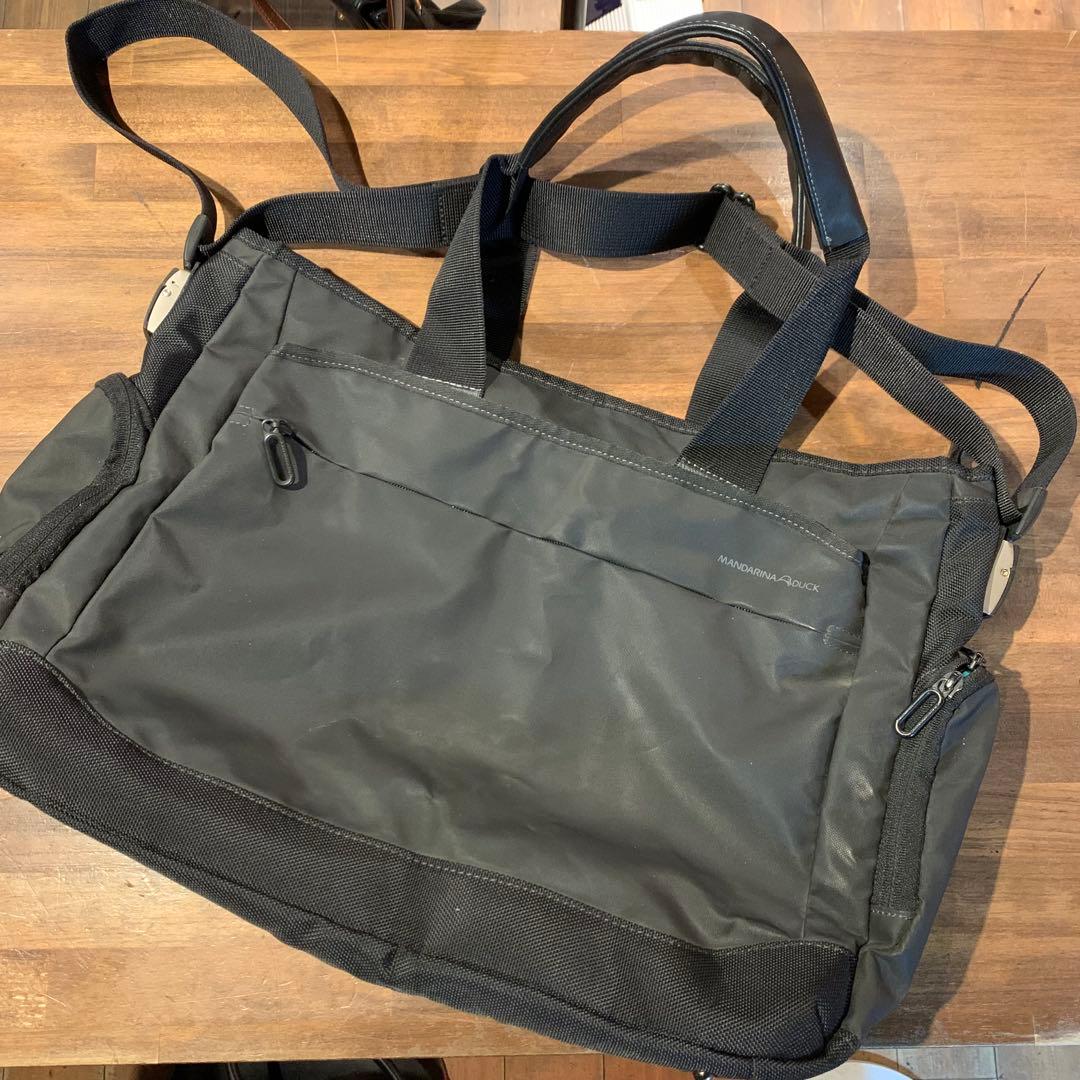 マンダリナダック ビジネスバッグ ACEコラボ 2way 撥水 収納力抜群