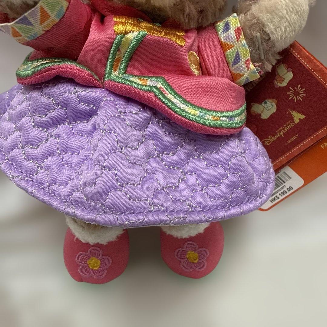 香港ディズニーランドダッフィーフレンズシェリーメイバッグチャーム