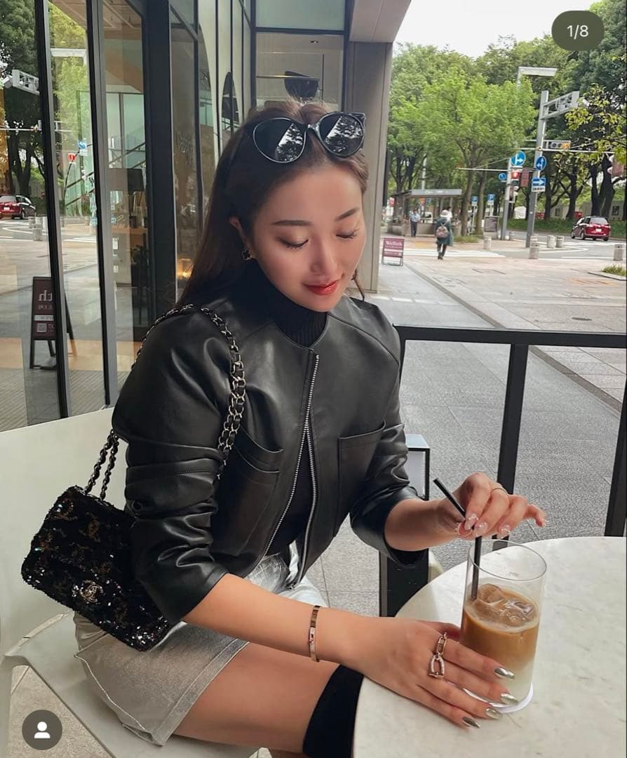 sheller ノーカラーライダース ノーカラーライダースジャケット | ジャケット | NOELA OFFICIAL WEB STORE