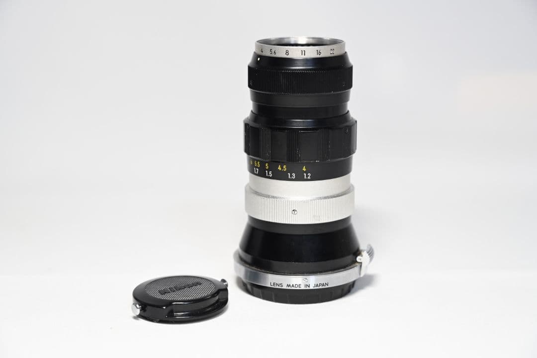 ニコン Nikon NIKKOR-T 10.5cm F4 Sマウント外爪