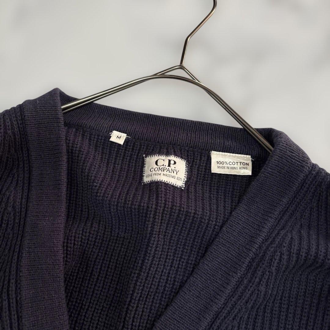 ✨シーピーカンパニー　C.P.COMPANY ケーブルニットカーディガン紺