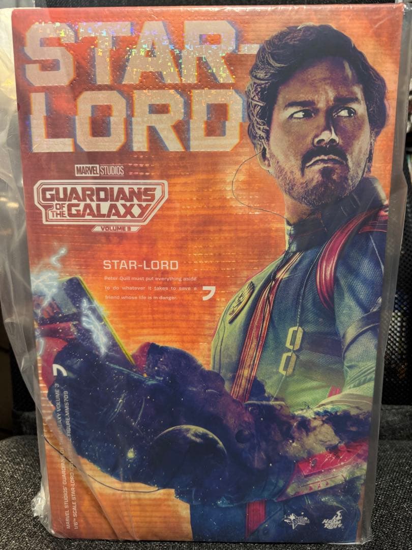 新品未開封　ホットトイズ　スターロード Hot toys (ホットトイズ) STAR LORD（スター・ロード） フィギュア