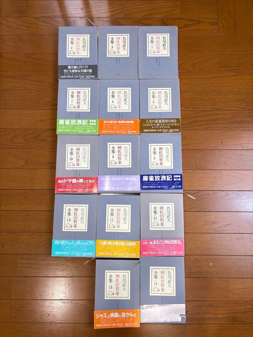 色川武大 阿佐田哲也全集 14巻 「道路の虹」あちゃらかぱい人生修羅場