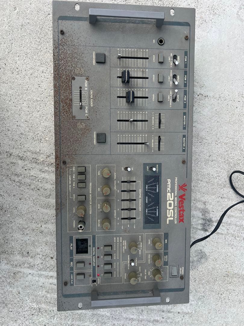 DJ機材 VESTAX PMC-20SL DJ KRUSH VESTAX PMC-20SL DJ mixer Vintage Rare | eBay