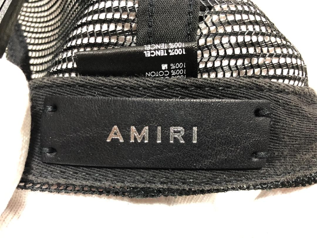 わっさん様 本物 AMIRI ブラック キャップ CORE LOGO - メルカリ