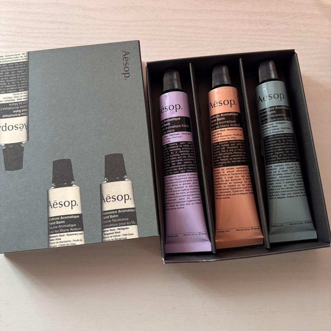 Aesop ハンドクリーム3本セット ヘルピングハンズ イソップ - メルカリ