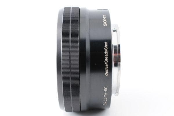 【美品】ソニー Sony E PZ 16-50mm F3.5-5.6 レンズ 黒
