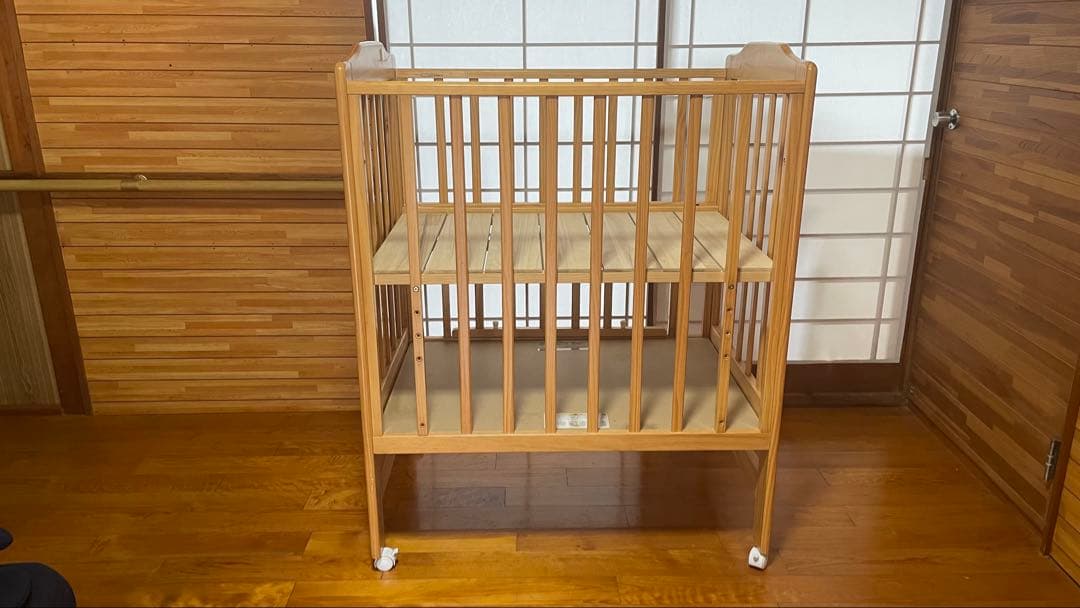 木製赤ちゃん用ベッド ハイシート ハイシートベビーベッド（ナチュラル）」について｜カトージの商品