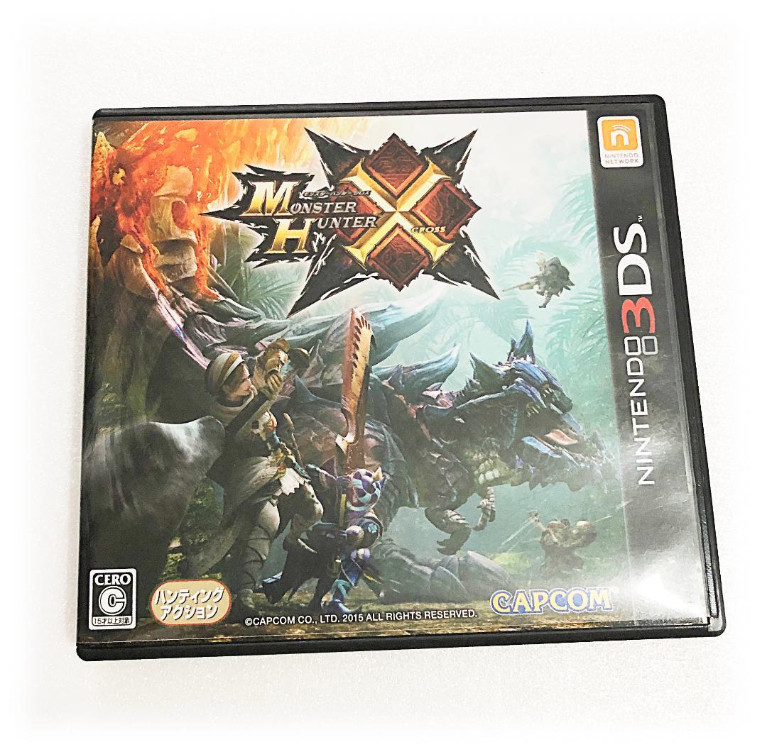 ニンテンドー3DSソフト モンスターハンタークロス モンハンX 送料無料