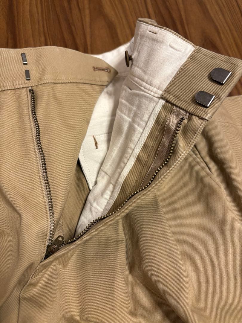 値下げ Chaos カオス 2タックチーノパンツ 38 - メルカリ