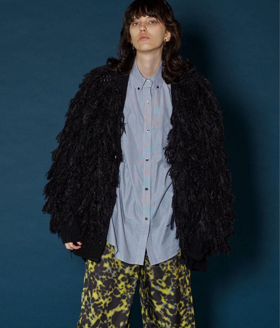 MAISONSPECIAL フリンジカーディガン SALE】Multi Fringe Cardigan