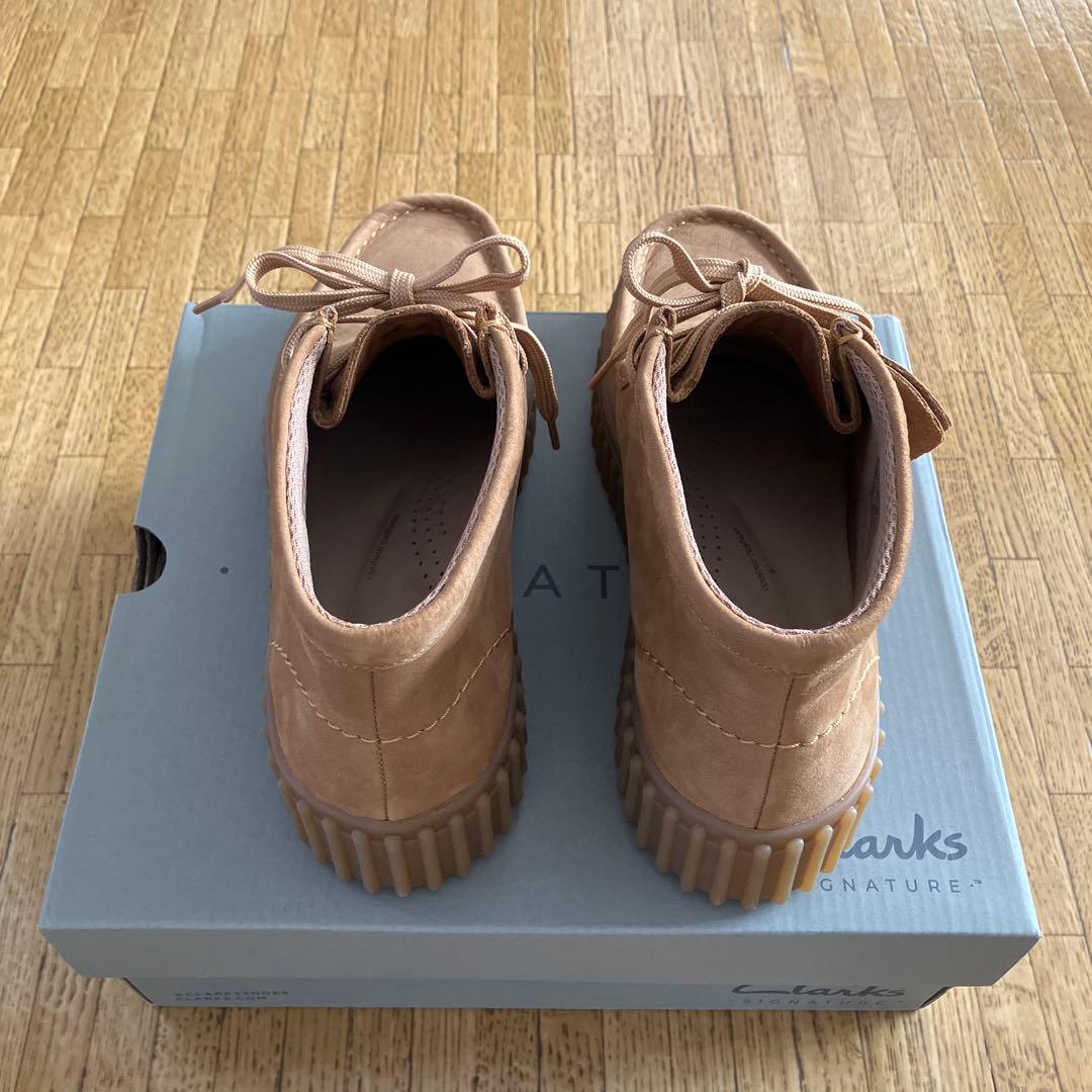 Clarks Premium Torhill Moss 24.5cm モカシン