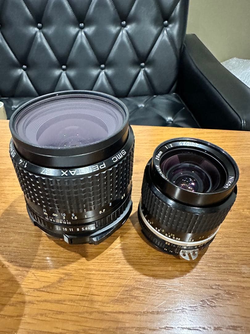 pentax 67 55mm と nikon 28mm レンズセット レビュー】PENTAX SMC 67 55mm F4をGFXとフォーカルレデューサーで使う