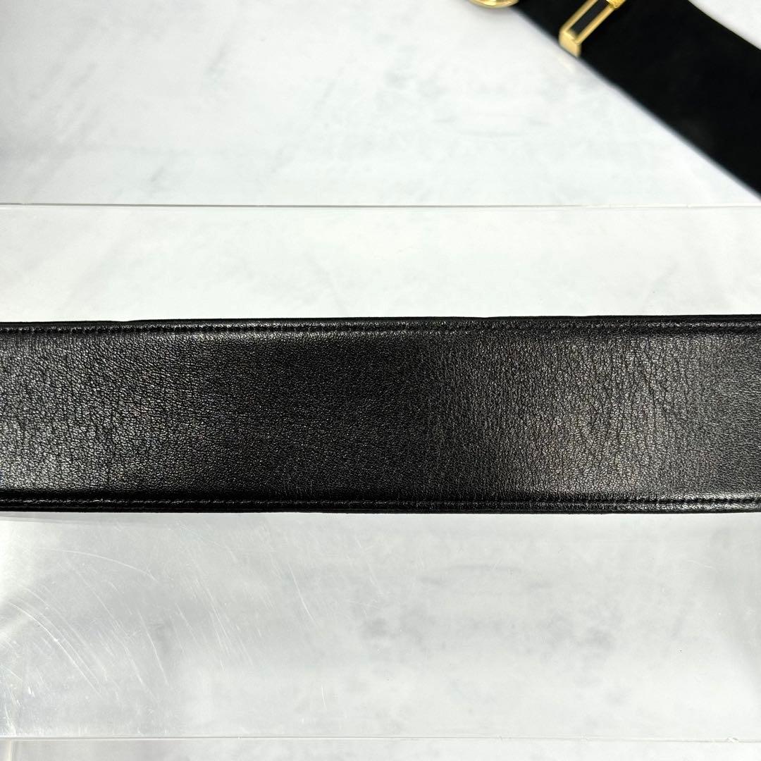 vintage Dior】スエード ベルト ゴールド ストーン 00s Y2K - メルカリ