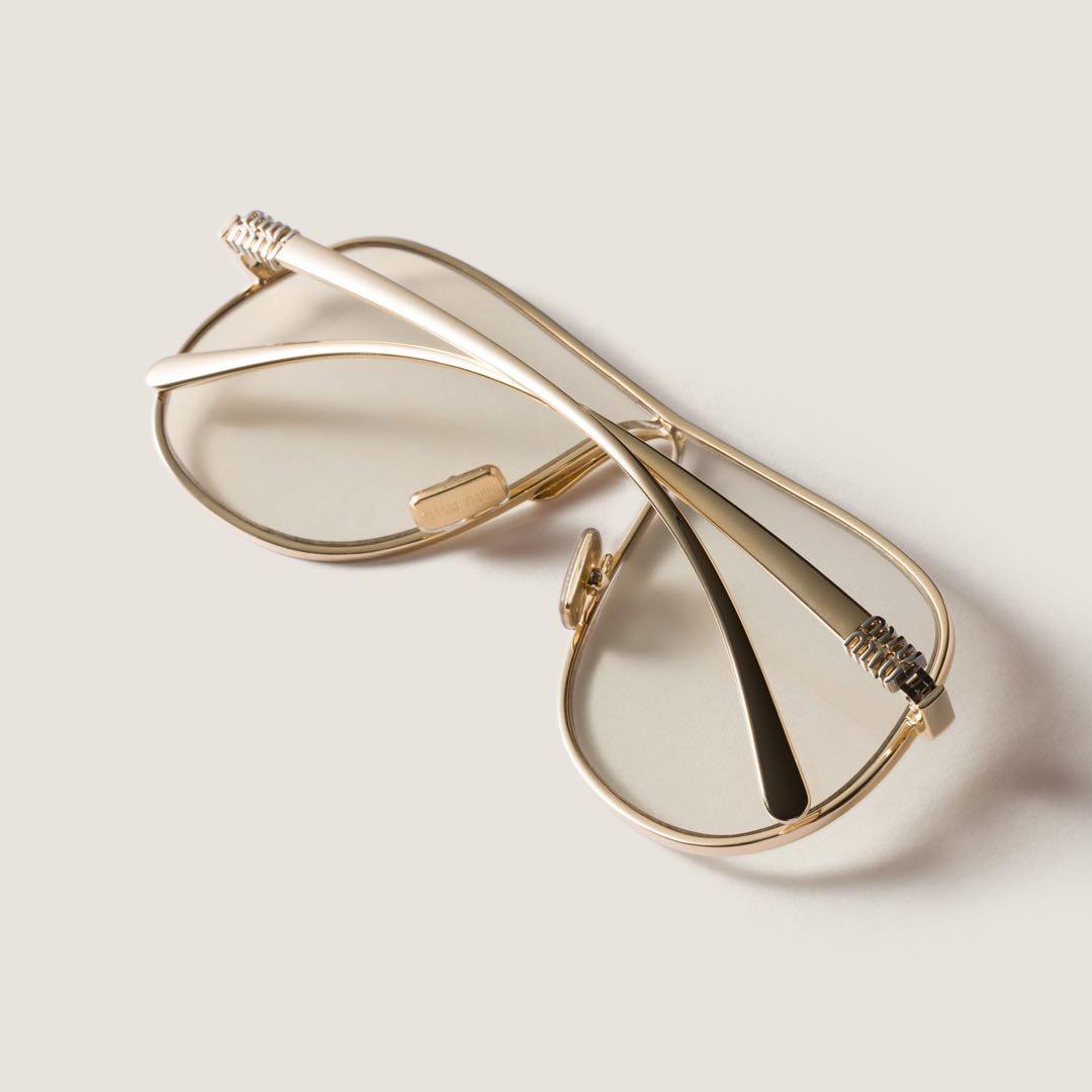 ミュウ オンブレ サングラス eyewear メガネ 正規品 ミウッチャ プラダ