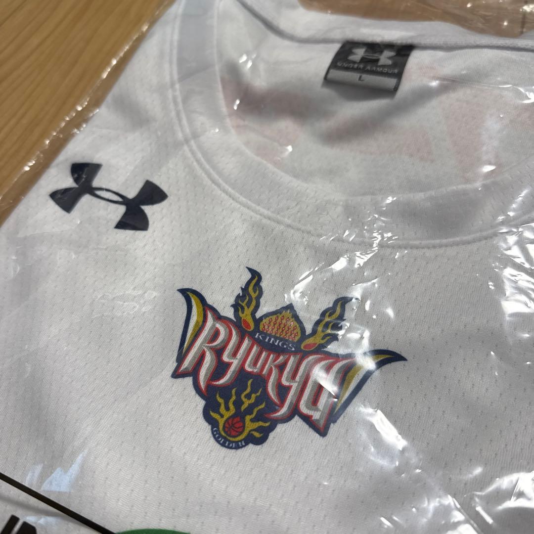 琉球ゴールデンキングス レプリカユニフォーム Lサイズ 白 - メルカリ