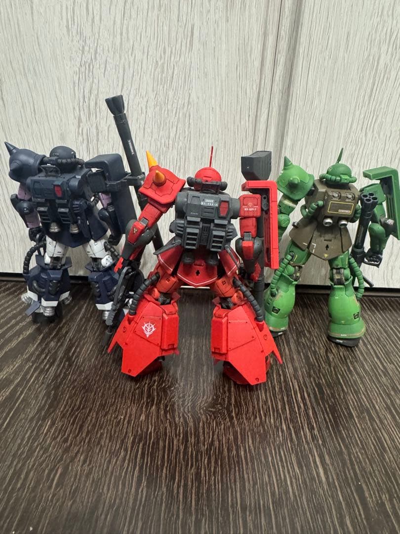 HG RG プレバン限定ザク8種 フルアーマガンダムジムスパルタンRGザク