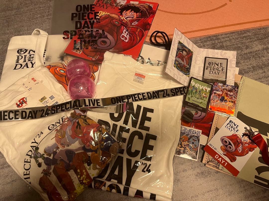ワンピースデイ2024 入場特典セット ワンピースカード】ONE PIECE DAY'24 来場者限定特典・物販情報まとめ