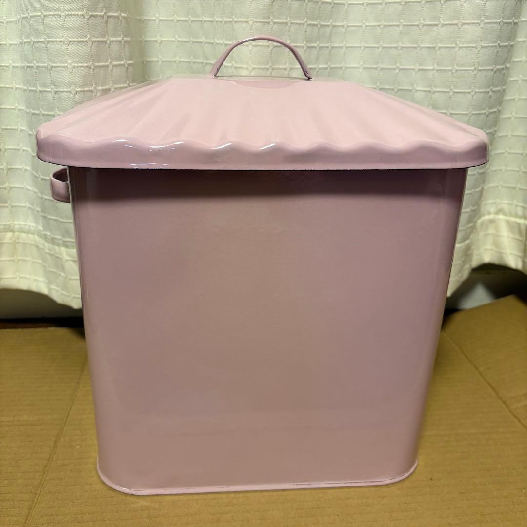 オールドファームハウス ホーロー ブレッド缶 大 工場 直