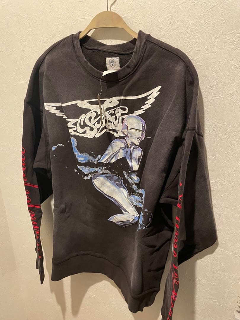 Saint Michaelセントマイケル ×空山基　スウェット SAINT MICHAEL(セントマイケル) 22SS ×空山基 SWEAT SHIRT / SORAYAMA