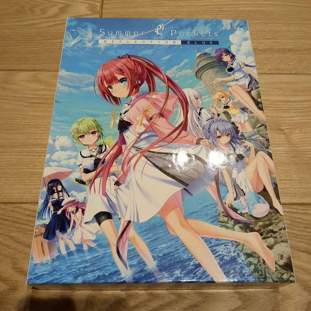Summer Pockets REFLECTION BLUE 初回限定版 色紙 - メルカリ