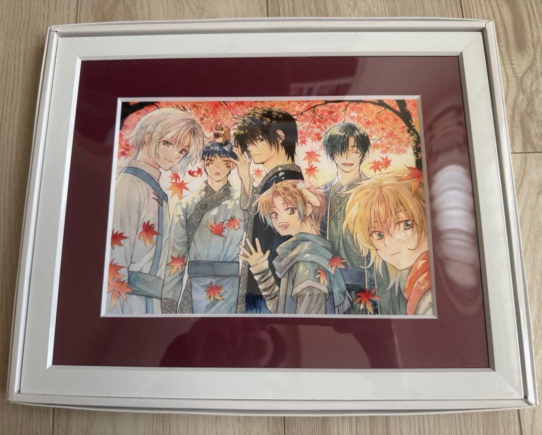 漫福ガチャ 暁のヨナ A賞 額装高精細複製画 キャラファイングラフ