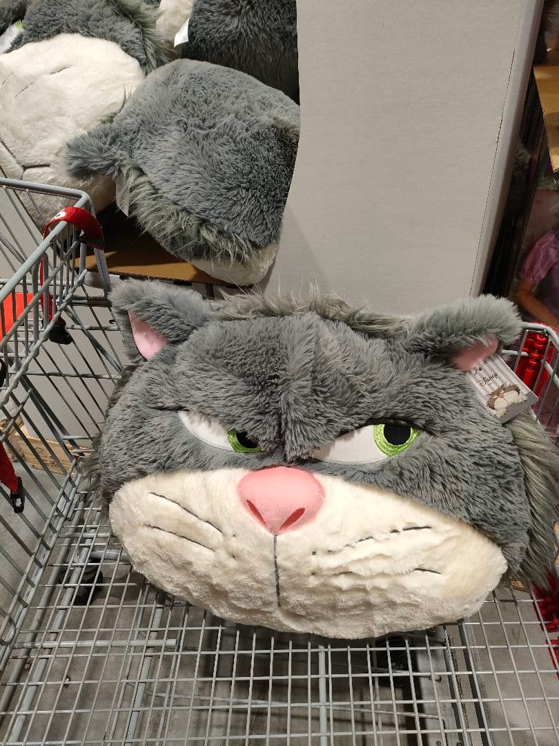 ルシファー クッション コストコ 特大 ぬいぐるみ シンデレラ