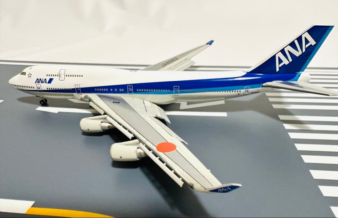1/400 ANA 747-400 NH40045 全日空商事フラップダウン - メルカリ