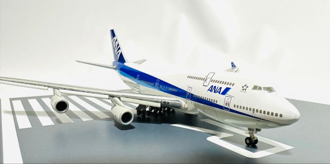 1/400 ANA 747-400 NH40045 全日空商事フラップダウン - メルカリ