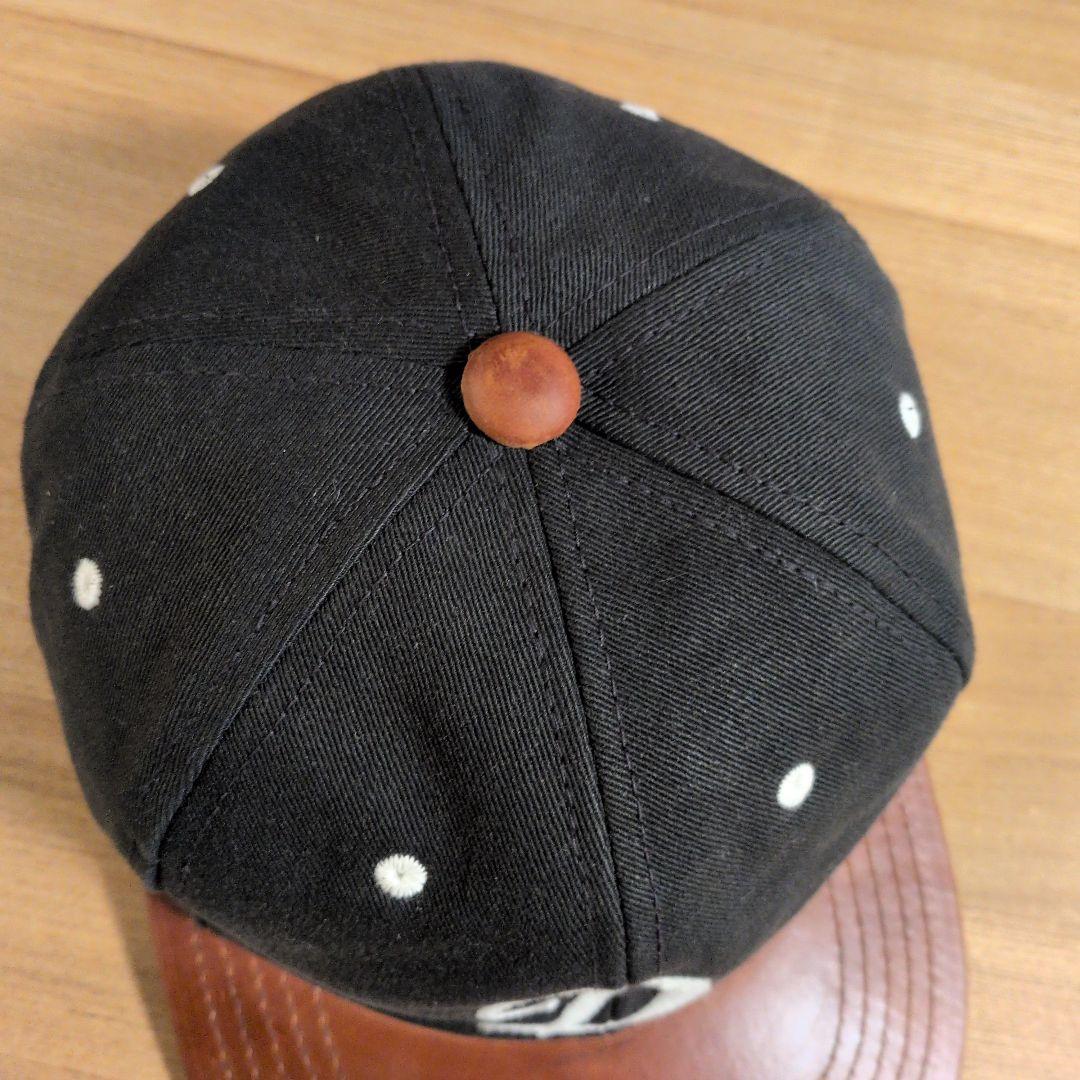 帽子 THE H.W.DOG&CO 2 TONE LEATHER COTTON CAP