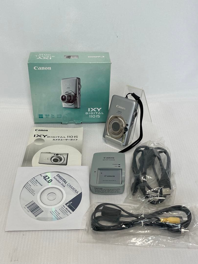 Canon キャノン IXY DIGITAL 110 IS シルバー デジカメ