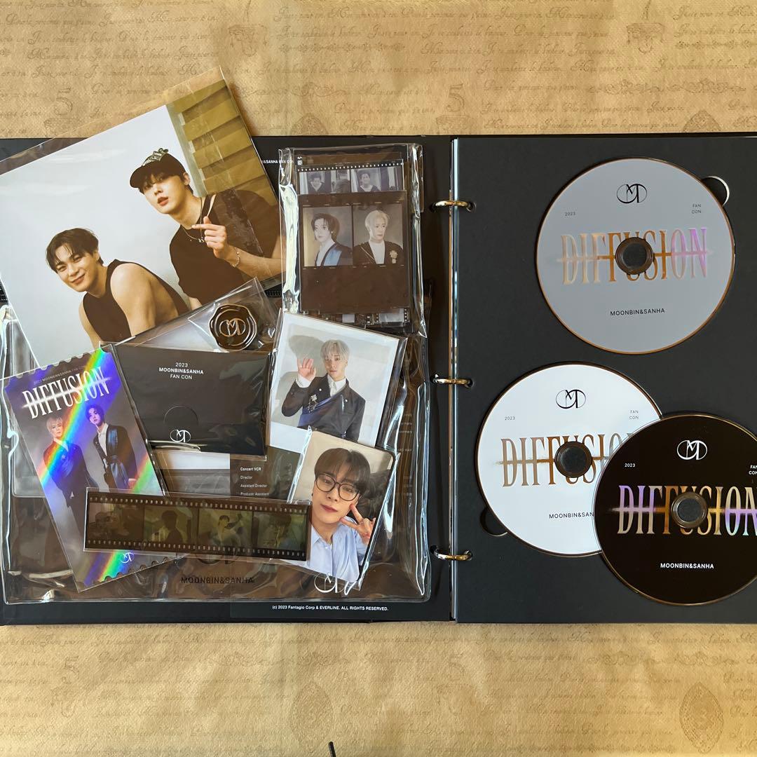 2023 FANCON DIFFUSION DVD ver ムンビン・ユンサナ