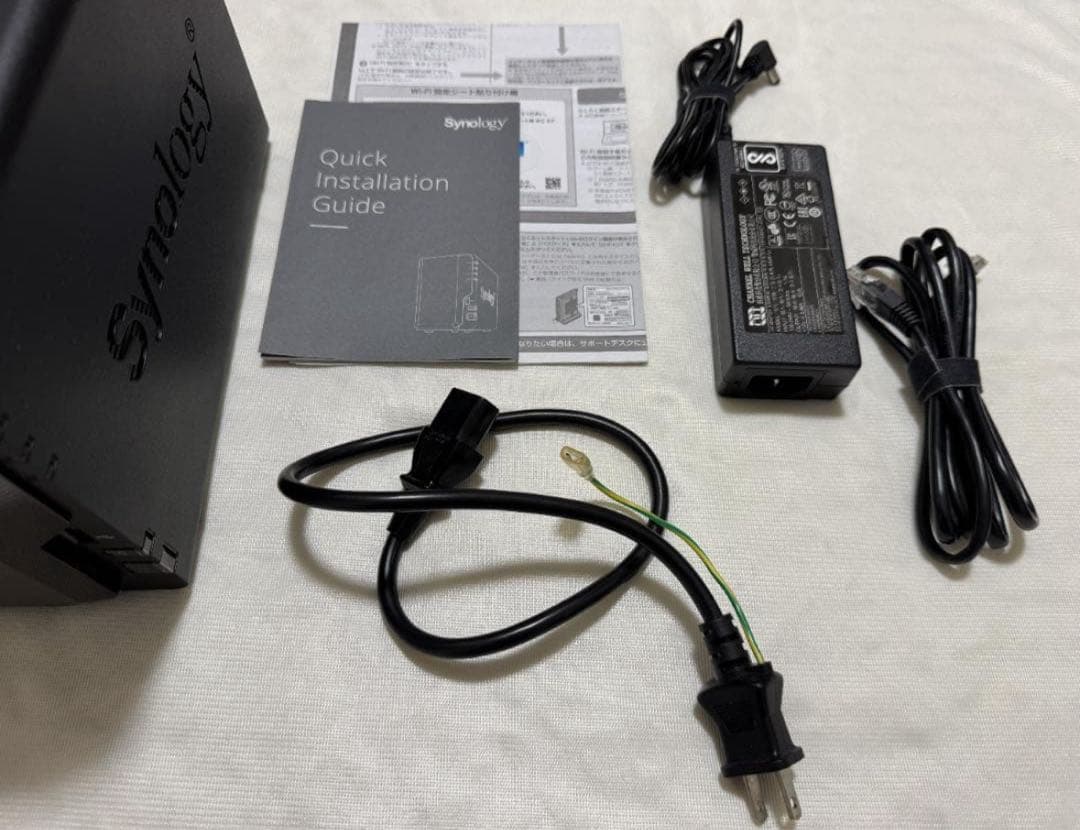 Synology DS218 NAS IronWolf 8TB×2 16TB - メルカリ