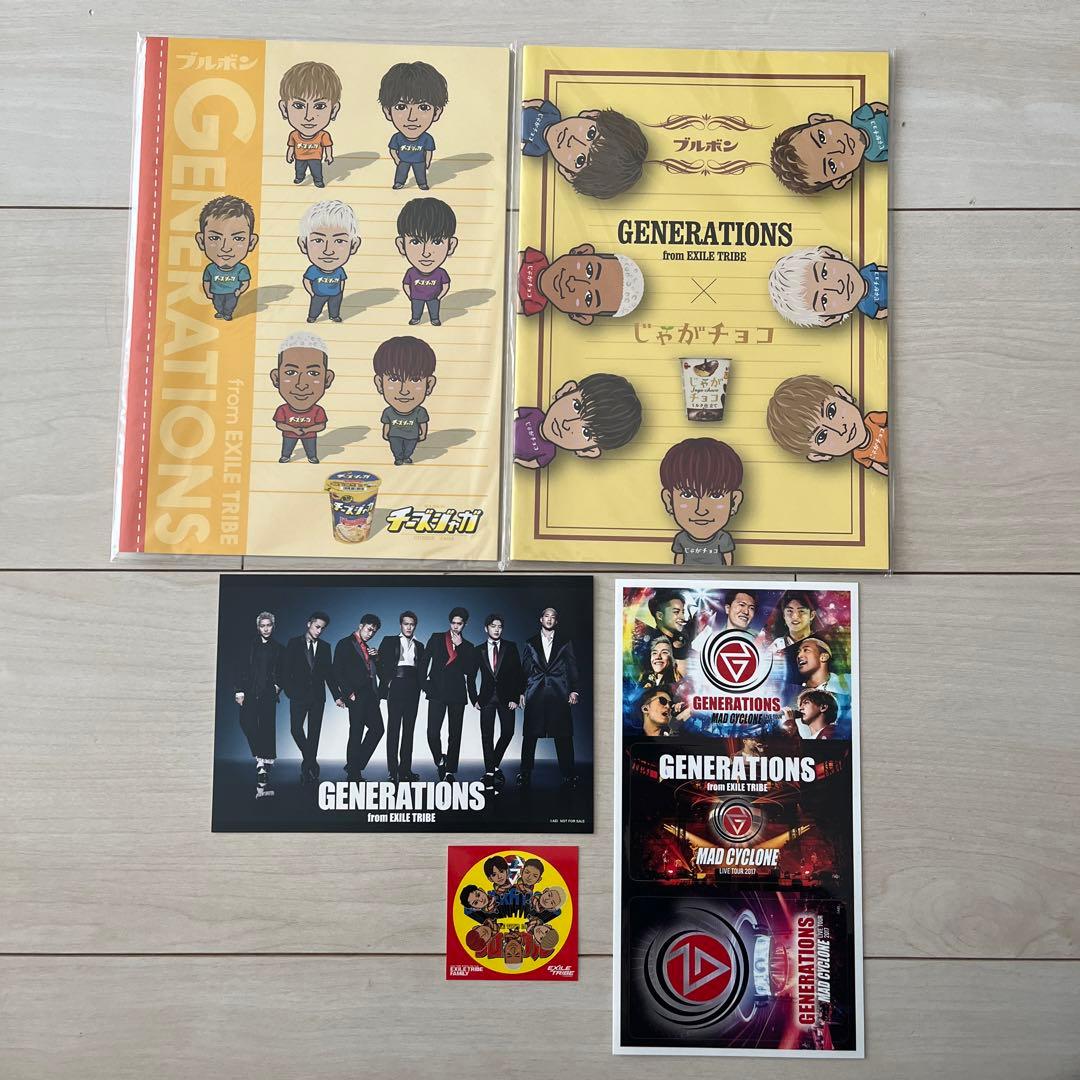 GENERATIONS チーズジャガ じゃがチョコ コラボノート