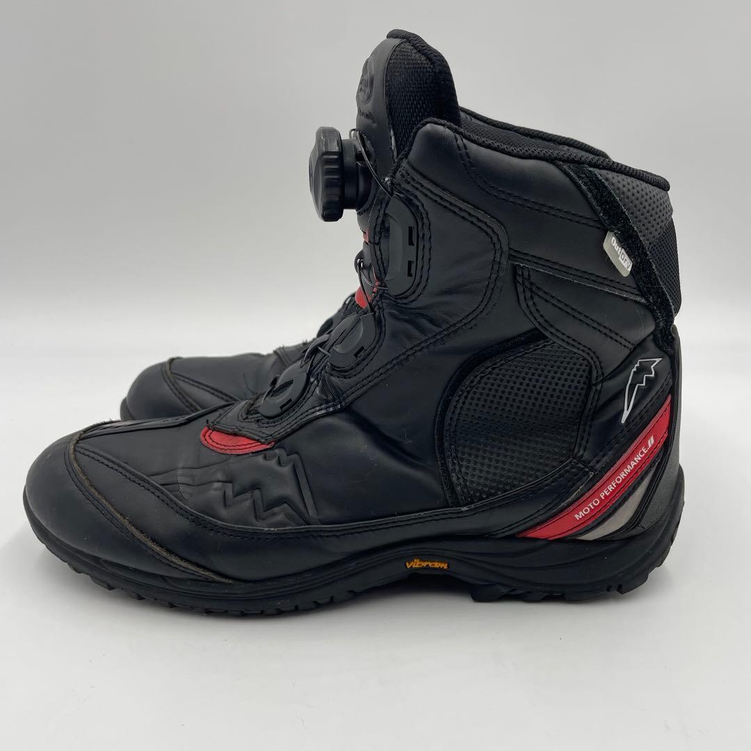 クシタニ アドーネシューズ　K-4577 25.5cm 黒赤