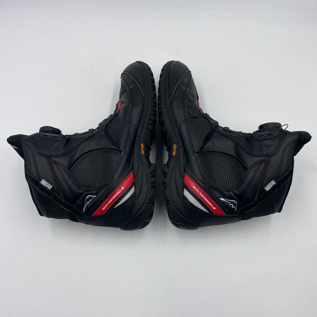 クシタニ アドーネシューズ　K-4577 25.5cm 黒赤