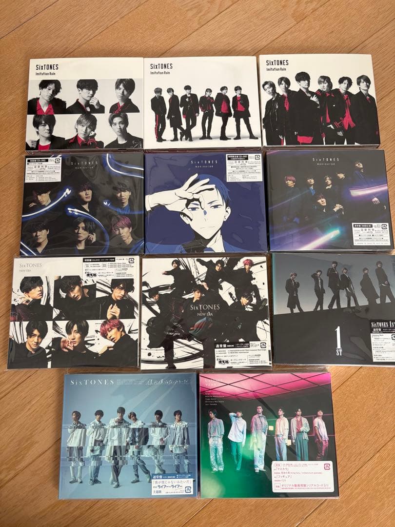 SixTONES CD まとめ売り セット クリアファイル - メルカリ