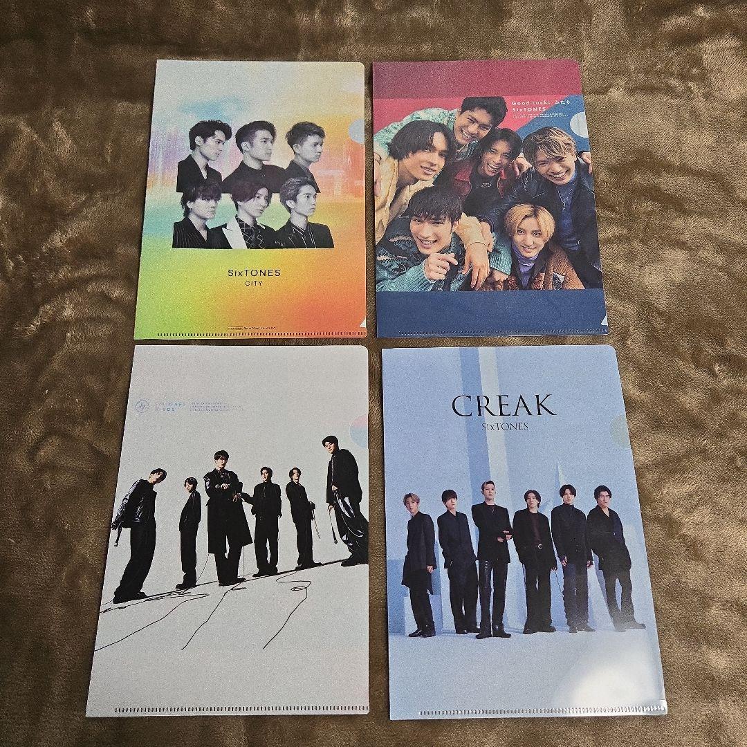 SixTONES クリアファイルセット - メルカリ