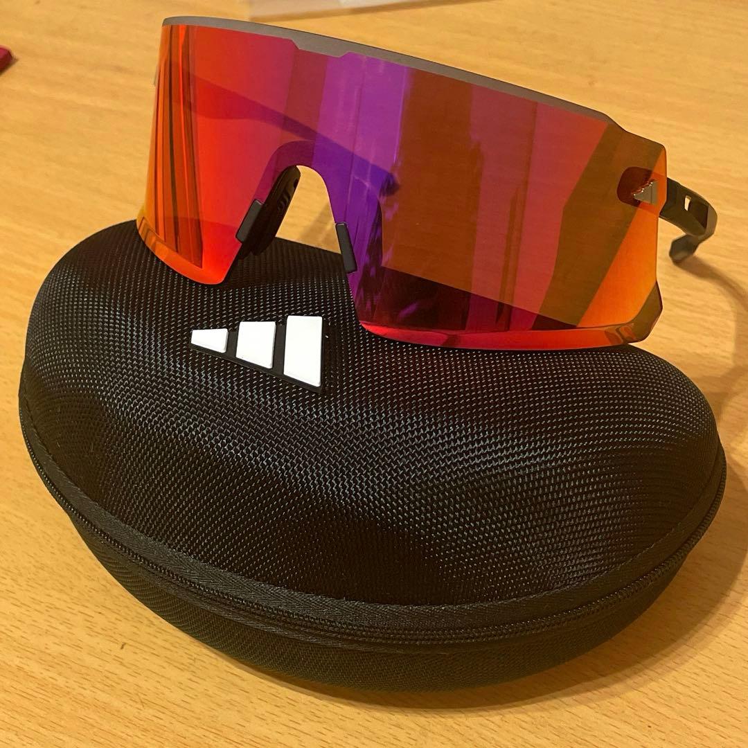 箱根駅伝】adidas スポーツサングラス DUNAMIS 偏光 激レアカラー